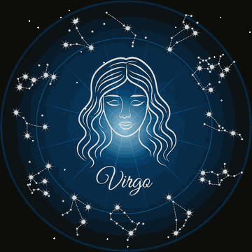 Virgo animated symbol